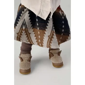 Chlapecká obuv Dětské boty Donsje Roumi Shoes Alpaca 1500901 hnědá 88X, EUR 20