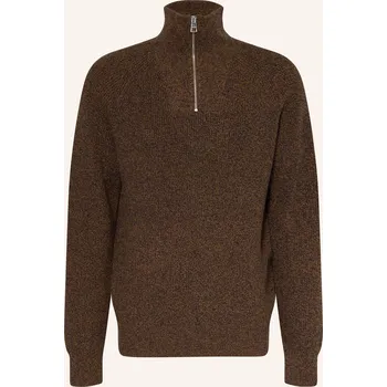 Pánská móda Tommy Hilfiger Pánský Troyer, hnědá / černá, XL