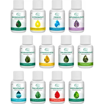 Kosmetická sada AKH SADA SPRCHOVACÍCH OLEJŮ 12x20 ml 12x20 ml