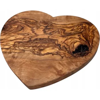 Obraz Servírovací prkénko ve tvaru srdce z olivového dřeva DSM Arkay - na sladkosti i sýry