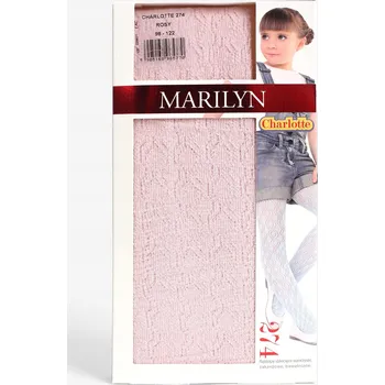 Marilyn dětské punčocháče růžové bavlna velikost 98