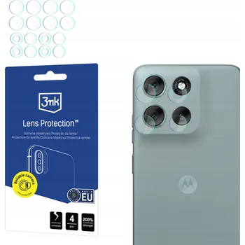 4x Sklo na objektiv fotoaparátu pro Motorola Moto G56 - 3mk Lens Protection