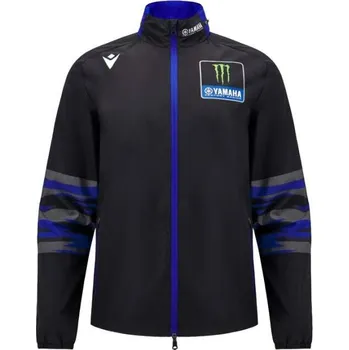 Pánská softshellová bunda Větrová bunda s kapucí Yamaha Racing MotoGP černá M