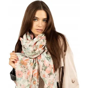 Šála Dámská ŠÁLA ŠÁTEK Alessio NA KRK i NA HLAVU, lehká a vzdušná
