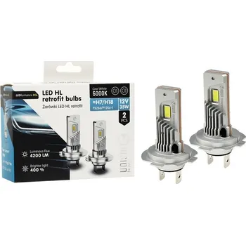 Autožárovka Carmotion Vision LED H7/H18 12V 35W 2 ks
