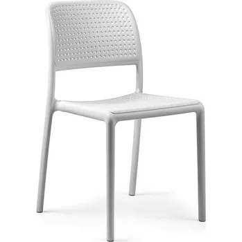 Jídelní stůl BORA – plastová židle - polypropylen fg bianco