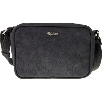 Kabelka Milton kabelka přes rameno eko kůže šedá