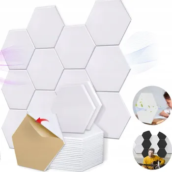 Hudebniny AKUSTICKÁ PĚNOVÁ ODHLUČŇOVACÍ PODLOŽKA 30*30*0.9 CM UNIVERZÁLNÍ PANEL NA ZEĎ