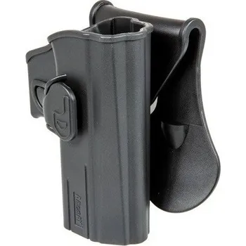 Polymerové opaskové pouzdro pro CZ P07 a P09 - černé, Amomax