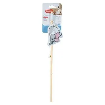 Hračka pro kočku Hračka kočka CHATOUILLE Udice Ptáček v šatech Zolux