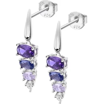 Náušnice Náušnice Lotus Silver Colors