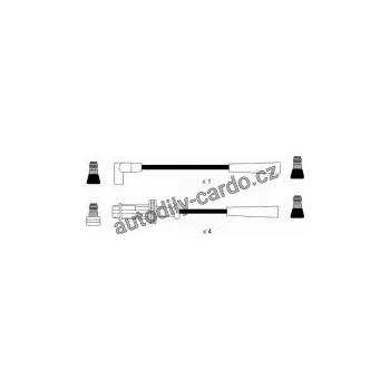 Zapalovací kabel Sada kabelů pro zapalování NGK RC-CT601 - CITROËN, PEUGEOT
