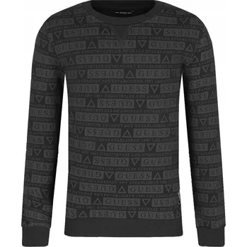Chlapecká mikina Dětská Mikina GUESS s Logem L1YQ00 KA6R0 Černá