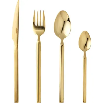 Příbor Broste Copenhagen Tvis 14479003 16 ks zlaté