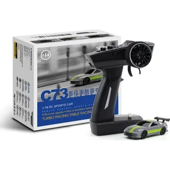 RC model auta Turbo Racing C73 RTR 1:76 šedé