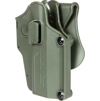 Opaskové polymerové univerzální pouzdro Per-Fit - olivové OD, Amomax