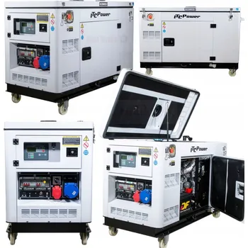 Elektrocentrála Dieselový generátor DG12000XSE-T 12,5 kVA, tichý, 230V 400V, s AVR regulací