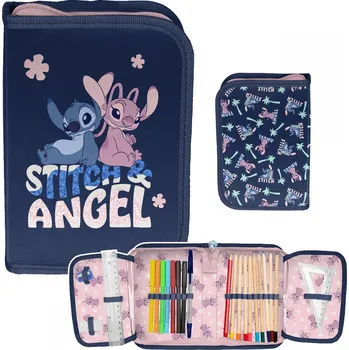 Penál PASO PENÁL S VÝBAVOU ROZKLÁDACÍ JEDNOSTRANNÝ STITCH ANGELD