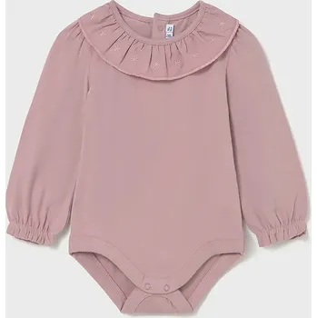 Kojenecký body Bavlněné kojenecké body Mayoral 2734.4F.Baby.9BYA růžová 30X, vel. 92