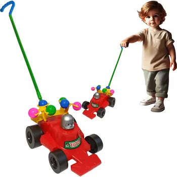 Odrážedlo Odrážedlo Zabawkarstwo Wiesław Suchanek závodník červený