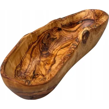 Oválná Mísa z Olivového Dřeva MDKR25 Arkay na Chuťovky, Oříšky, Pečivo