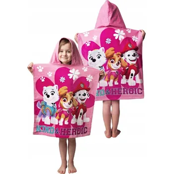 RUČNÍK PONČO 50x115 Tlapková patrola PAW SKYE