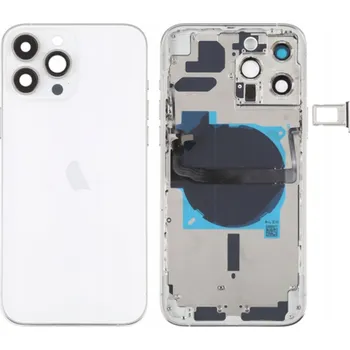 Pouzdro na mobilní telefon Kompletní pouzdro / kryt pro Apple iPhone 13 Pro stříbrné tělo