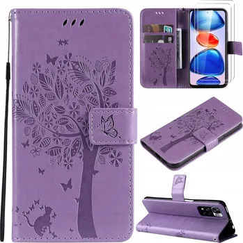 Pouzdro na mobilní telefon Flipové pouzdro Amazon pro Xiaomi Redmi Note 11 Pro+ fialové