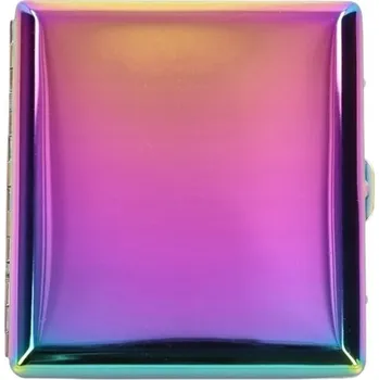 POUZDRO NA CIGARETY KOVOVÁ DUHOVÁ POUZDRO NA CIGARETY