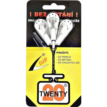 Věšák D.I.P. Twenty Maxi háček 3 ks
