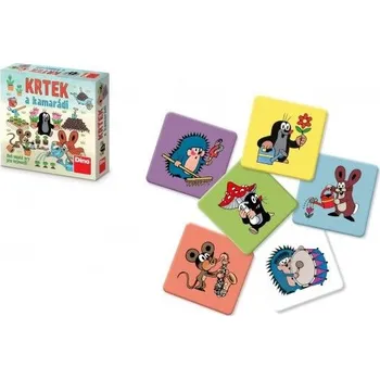 Volný čas Krtek a kamarádi 2v1 cestovní společenská hra