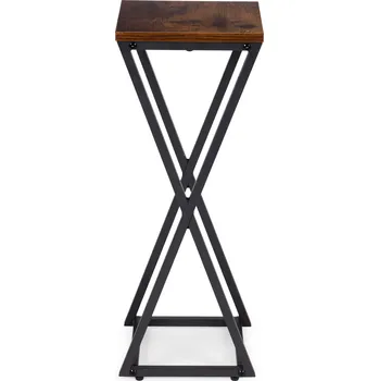 Stojan na květiny Modern Home ME-ATS12 dřevo/černý