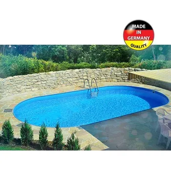 Bazén Zapuštěný bazén TOSCANA ovál 6 x 3,2 x 1,2 m