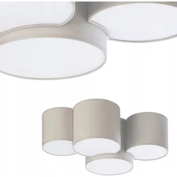 Stropní svítidlo MONA tkanina stropní svítidlo vyměnitelný zdroj světla E27 TK LIGHTING