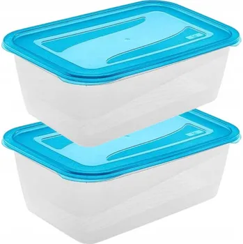 Dóza na potraviny KEEEPER - Plastové dózy na potraviny pro mrazení - 2x 2,0 L