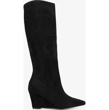 Dámské kozačky Jenny Fairy Dámské kozačky na klínku Černé WYL3859-5