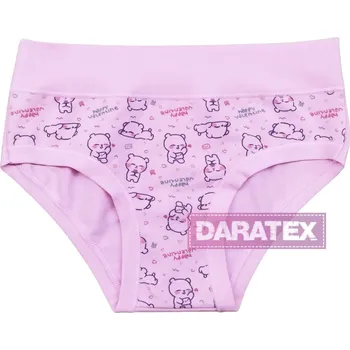 Dívčí spodní prádlo ALVADA italské dívčí kalhotky B9534 růžová