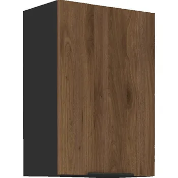 Kuchyňská linka Nábytek PEGAS s.r.o. Horní skřínka MONZA - 50 G-72 1F, Černá mat/Ořech