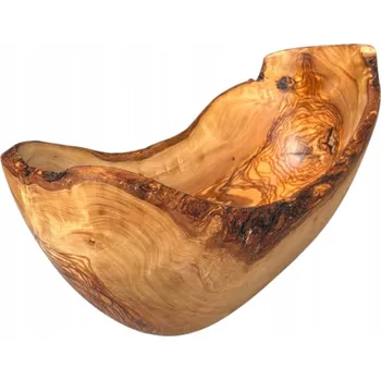 Velká Oválná Mísa z Olivového Dřeva DMIOR35 Arkay na Ořechy a Ovoce