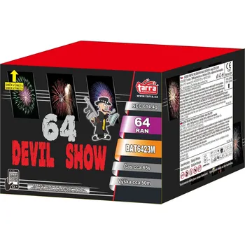 Zábavní pyrotechnika Tarra Pyrotechnik Devil Show 64 ran