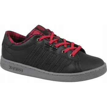 Chlapecké tenisky Dětské boty K-Swiss Hoke Plaid, velikost 35.5