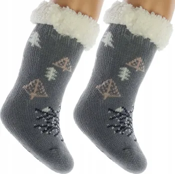 Dámské ponožky Teplé Tlusté PONOŽKY s ABS pro Miminko 18-36 měsíců