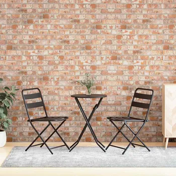 vidaXL 3D nástěnné panely design cihly 10 ks EPS [149581] Barva: Oranžová