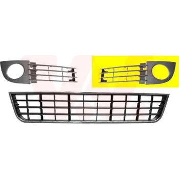 Nárazník Větrací mřížka, nárazník VAN WEZEL 0317593