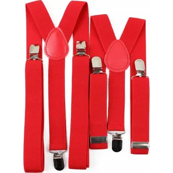 Kšandy Ankani kšandy ke kalhotám červené