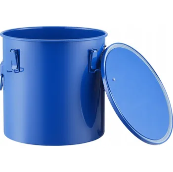 Nádoba na olej a ocet VEVOR Pojemnik Na Olej 30L Ze Stali Nierdzewnej Z Pokrywką Niebieski