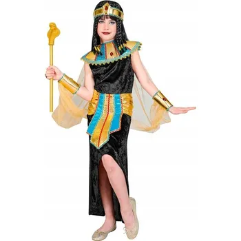 Karnevalový kostým KOSTÝM MALÁ KLEOPATRA KRÁLOVNA NILU EGYPTSKÁ KRÁSKA 116