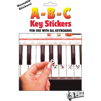 Hal Leonard ABC klávesové nálepky