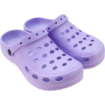 Dámské pantofle Nazouváky pantofle zahradní dřeváky pěnové EVA lila slovenské 38