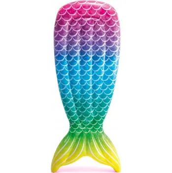 Nafukovací matrace Nafukovací plážová matrace ocas mořské panny 178 x 71 x 18